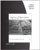 Student Solutions Manual for Swokowski/Cole's Algebra and Trigonometry with Analytic Geometry, 13th  cover art