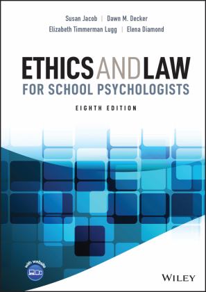 Ethics and Law for School Psychologists 8th 9781119816355 Front Cover
