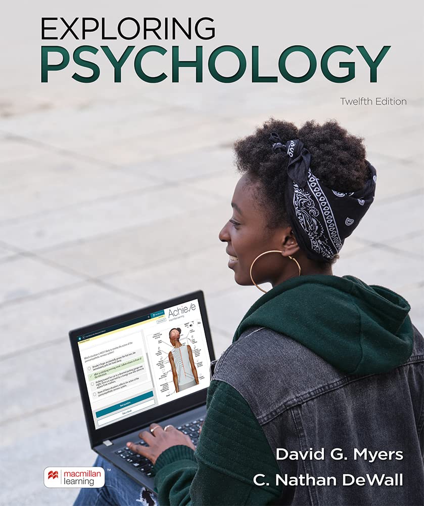 Loose-Leaf Version for Exploring Psychology 12th 9781319432355 Front Cover