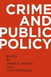 Crime and Public Policy  cover art