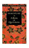 Shakespeare A Book of Quotations cover art