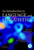 Introduction to Language and Linguistics  9780521612357 Front Cover