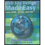 Web Design Made Easy Learn HTML, XHTML and CSS cover art