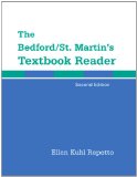 Bedford/St. Martin's Textbook Reader 2nd 9780312444358 Front Cover