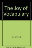 Joy of Vocabulary 2nd 9781567650358 Front Cover