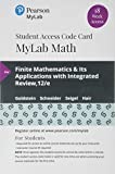 MyLab Math with Pearson EText -- 18 Week Standalone Access Card -- for Finite Mathematics and Its Applications with Integrated Review 12th 9780135901359 Front Cover