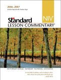 NIV Standard Lesson Commentary 13th 2006 9780784716359 Front Cover