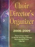 Choir Director's Organizer 2008-2009 2008 9780687491360 Front Cover
