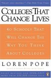 Colleges That Change Lives 40 Schools That Will Change the Way You Think about Colleges 2nd 9780143037361 Front Cover