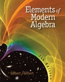 Elements of Modern Algebra 7th 2008 9780495561361 Front Cover