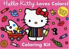 Hello Kitty Loves Colors! Coloring Kit 2004 9780810987364 Front Cover