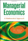 Managerial Economics A Mathematical Approach cover art