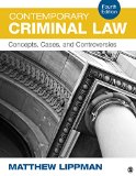 Contemporary Criminal Law Concepts, Cases, and Controversies cover art