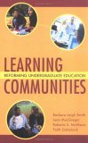 Learning Communities Reforming Undergraduate Education cover art