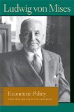 Economic Policy Thoughts for Today and Tomorrow  9780865977365 Front Cover