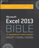 Excel 2013 Bible  cover art