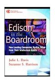Edison in the Boardroom How Leading Companies Realize Value from Their Intellectual Assets  9780471397366 Front Cover