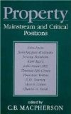 Property Mainstream and Critical Positions cover art