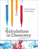 Calculations in Chemistry An Introduction
