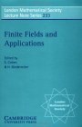 Finite Fields and Applications Proceedings of the Third International Conference, Glasgow, July 1995 1996 9780521567367 Front Cover