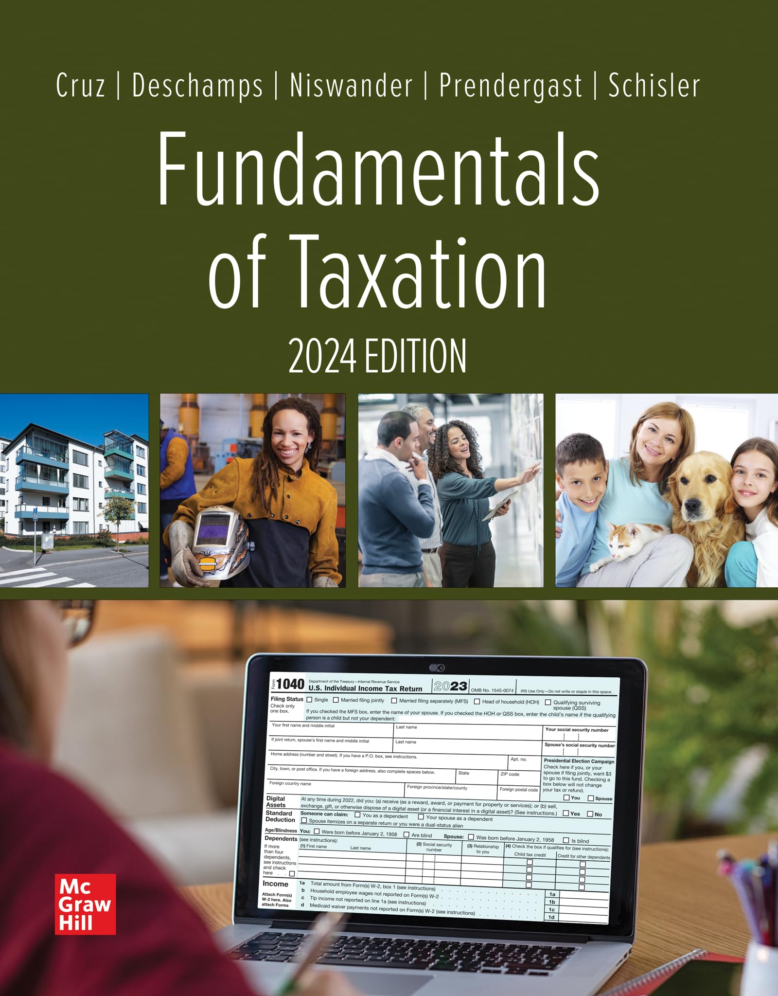     FUNDAMENTALS OF TAXATION 2024 (LOOS  9781266836367 Front Cover