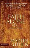 Faith Alone A Daily Devotional  9780310265368 Front Cover