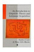 Introduction to Linguistic Theory and Language Acquisition  cover art