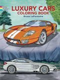 Luxury Cars Coloring Book  9780486444369 Front Cover