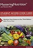 Nutrition Masteringnutrition With Mydietanalysis With Pearson Etext Standalone Access Card: From Science to You cover art