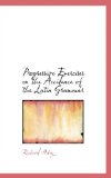 Progressive Exercises on the Accidence of the Latin Grammar 2009 9780559959370 Front Cover