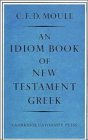 Idiom Book of New Testament Greek  cover art