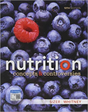 Nutrition: Concepts and Controversies cover art