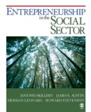 Entrepreneurship in the Social Sector  cover art