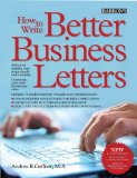 How to Write Better Business Letters  cover art