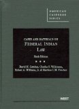 Cases and Materials on Federal Indian Law 6th 9780314200372 Front Cover