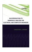 Introduction to Numerical Analysis for Electrical and Computer Engineers 2004 9780471467373 Front Cover