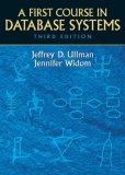 First Course in Database Systems  cover art