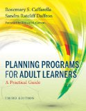 Planning Programs for Adult Learners A Practical Guide cover art