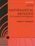 Mathematical Methods For Scientists and Engineers cover art