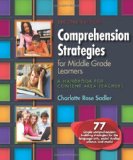 Comprehension Strategies for Middle Grade Learners A Handbook for Content Area Teachers cover art