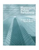 Managing Public Relations 1984 9780030583377 Front Cover