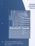 Student Activities Manual for Moeller/Huth/Hoecherl-Alden/Berger/Adolph's Deutsch Heute, 10th 10th 2012 9781111832377 Front Cover