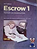Escrow 1 Introducing Transaction Coordinators 5th 9781626844377 Front Cover