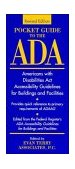 Pocket Guide to the ADA Americans with Disabilities Act Accessibility Guidelines for Buildings and Facilities cover art