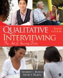 Qualitative Interviewing The Art of Hearing Data