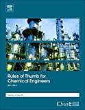 Rules of Thumb for Chemical Engineers 6th 9780128110379 Front Cover