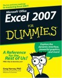Excel 2007 for Dummies  cover art