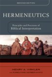 Hermeneutics Principles and Processes of Biblical Interpretation cover art