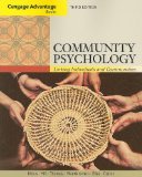 Community Psychology Linking Individuals and Communities 3rd 2011 9781111830380 Front Cover