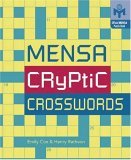 Mensa Cryptic Crosswords 2005 9781402721380 Front Cover